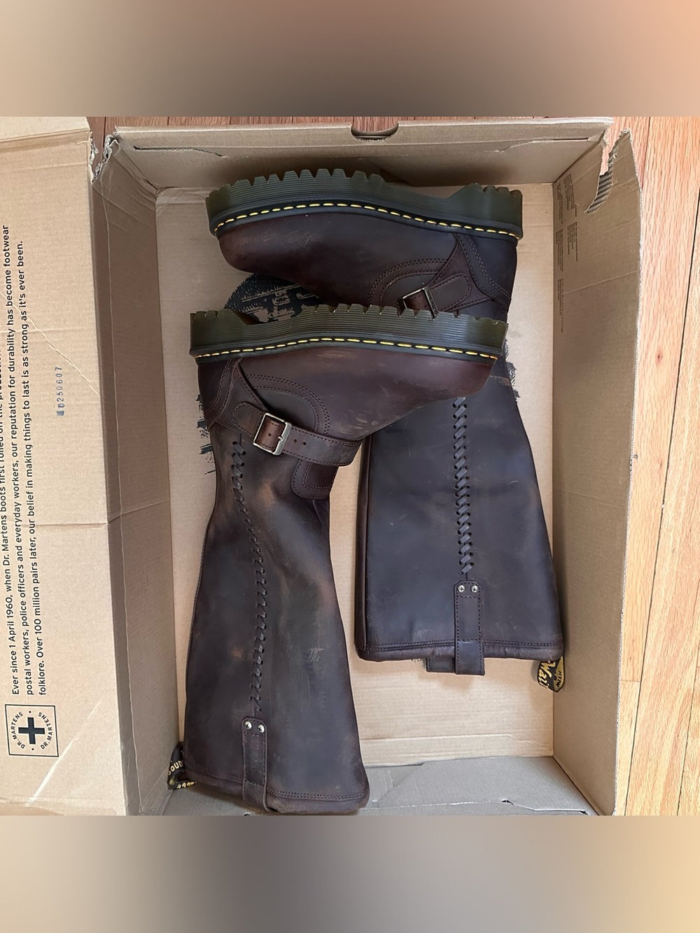Free People Dr. Martens Anistone Knee-High Boots - Picture 12 of 16